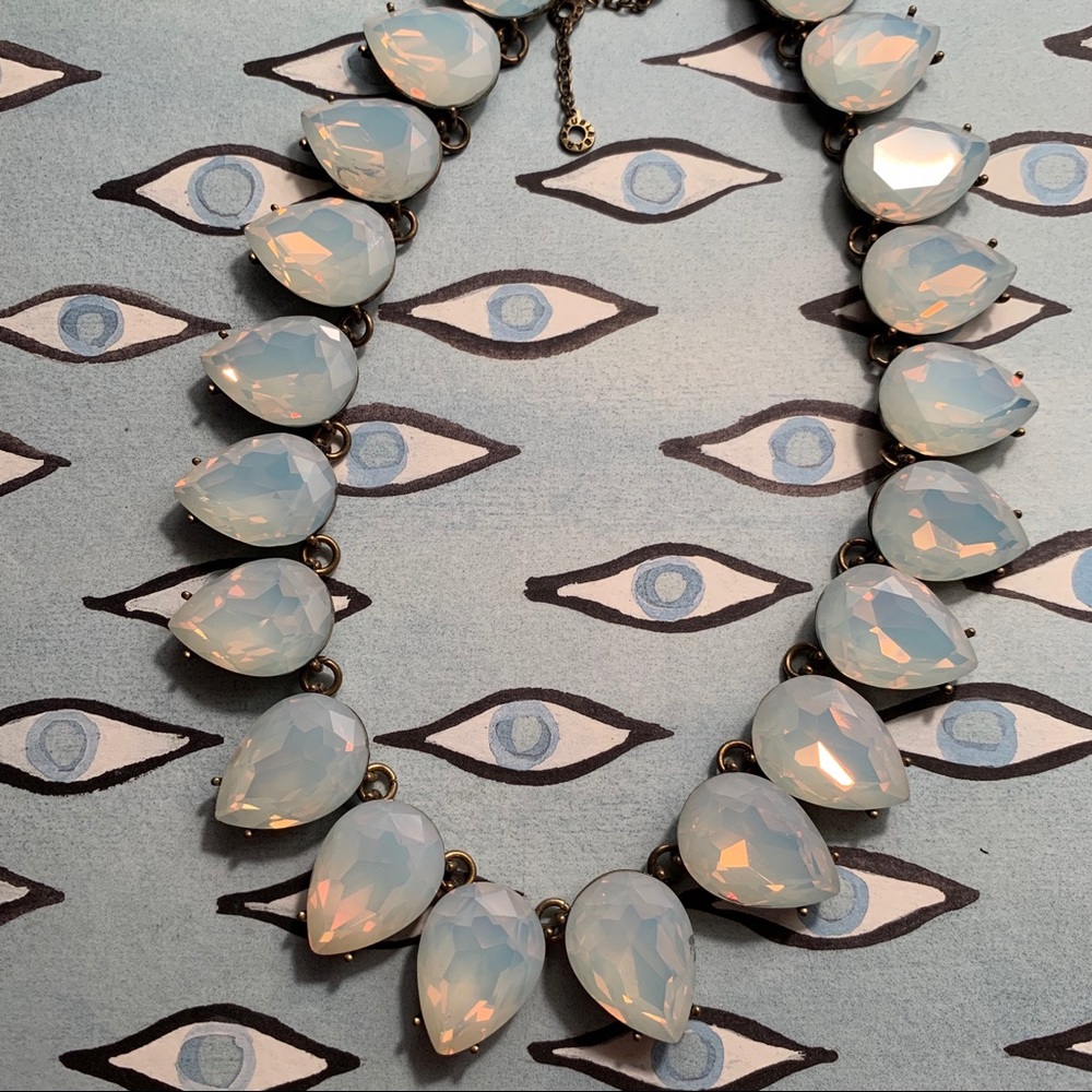 BaubleBar ice tear drop necklace